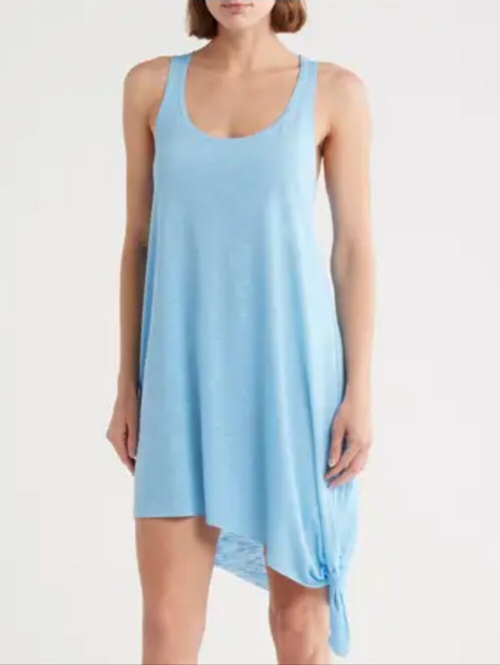 NWT Becca Twist Back Asymmetric Hem Cover-Up Dress